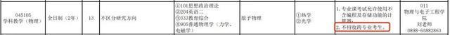 FB体育 FB体育平台多校明确：部分专业限制跨专业考研(图12)