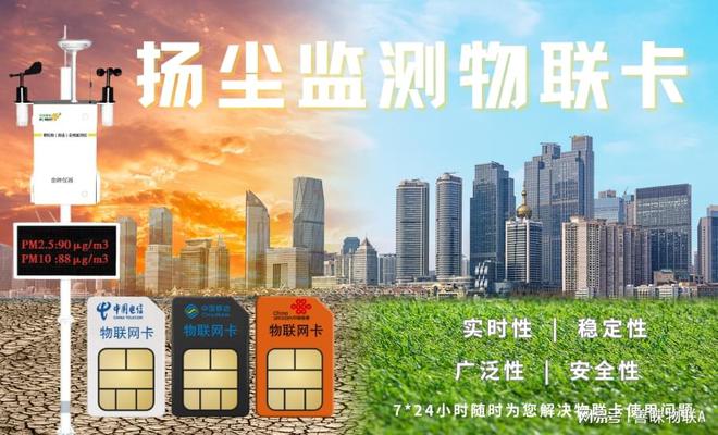 FB体育 FB体育平台善睐物联：物联卡如何助力扬尘监测设备实现智能化和自动化？(图1)