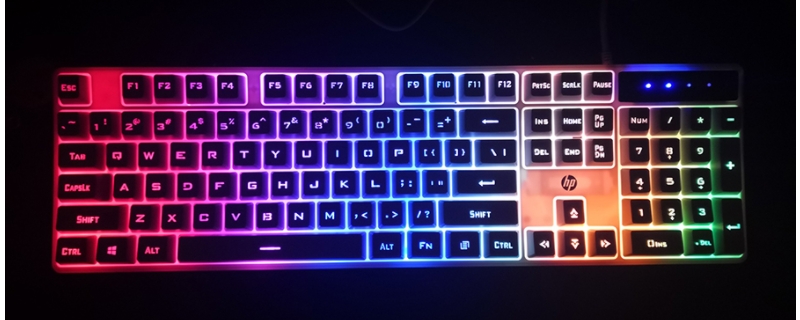 FB体育 FB体育平台惠普机械键盘调整灯光(图1)