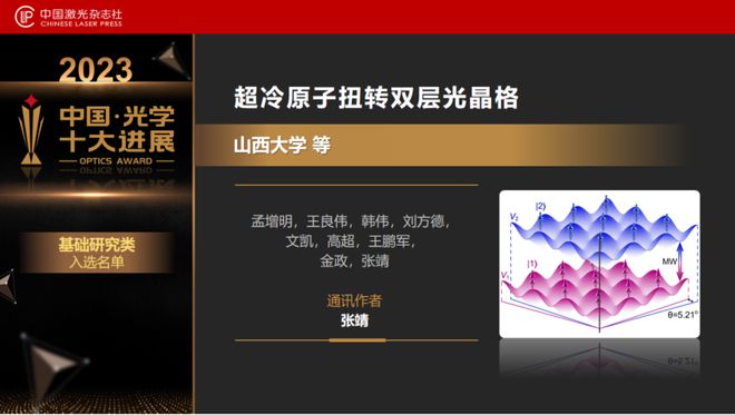 FB体育 FB体育平台“2023中国光学十大进展”发布北大南大浙大均有两个项目上榜(图1)