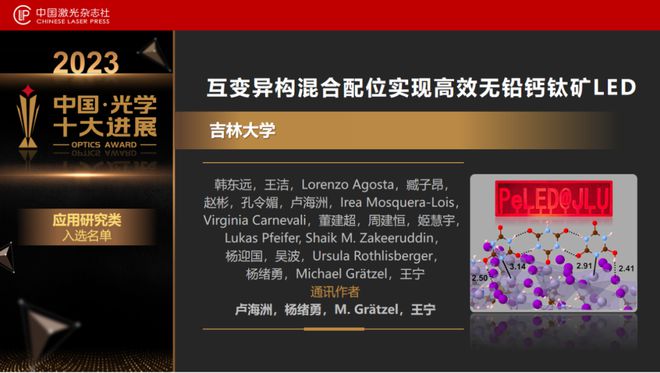 FB体育 FB体育平台“2023中国光学十大进展”发布北大南大浙大均有两个项目上榜(图19)